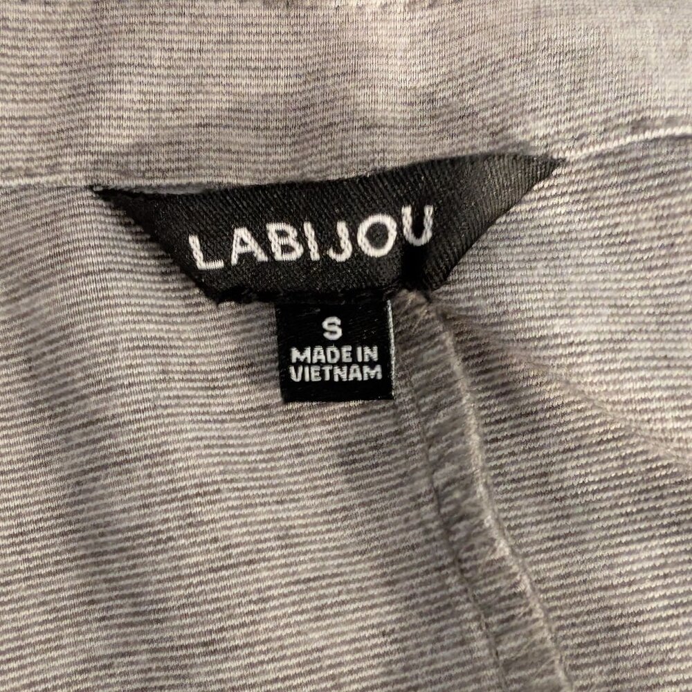 Labijou Grey Knit Blazer Jacket - Picture 3 of 3
